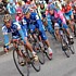 Kim Kirchen und Frank Schleck sind nicht weit hinter Paolo Bettini beim Eingang der letzten Runde des Gran Premio Lugano 2006